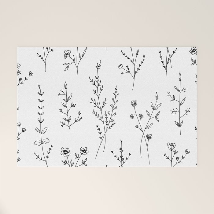 New Wildflowers Welcome Mat Gallery Image 1