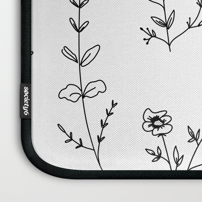 New Wildflowers Laptop Sleeve Gallery Image 3