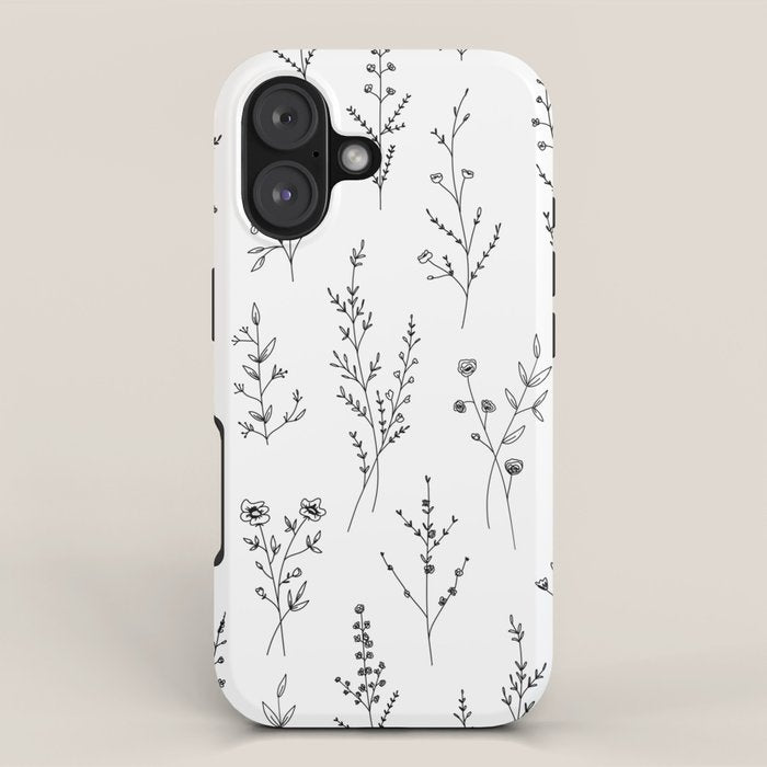 New Wildflowers iPhone Case Gallery Image 1