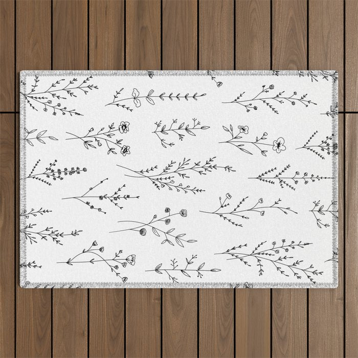 New Wildflowers Outdoor Rug Gallery Image 1