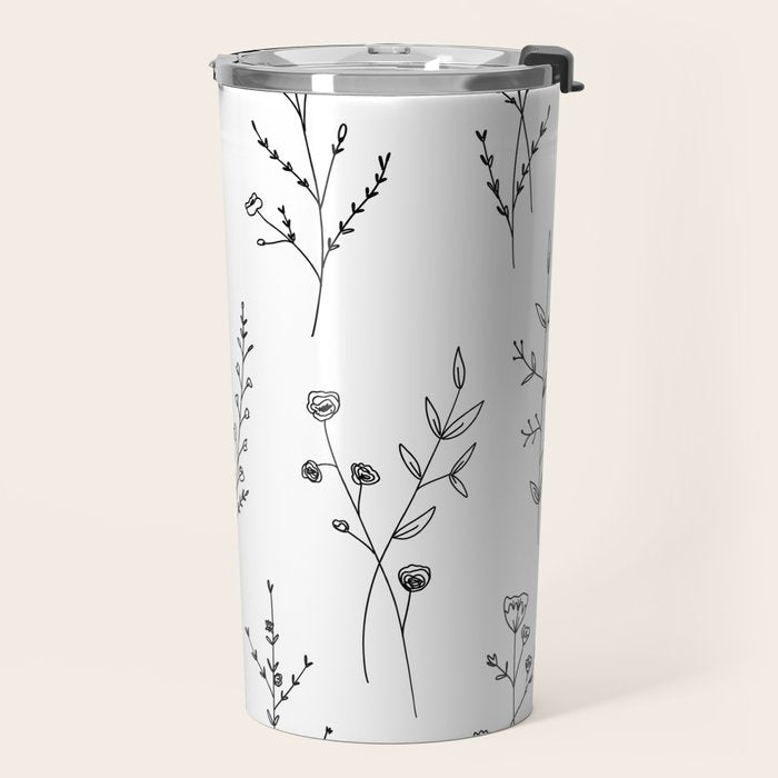 New Wildflowers Travel Mug Gallery Image 2
