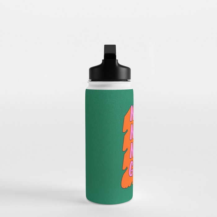 Never, Never Give Up Water Bottle Gallery Image 3