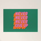 Never, Never Give Up Welcome Mat Gallery Image 1