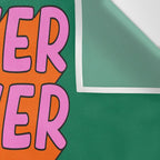 Never, Never Give Up Wall Tapestry Gallery Image 3