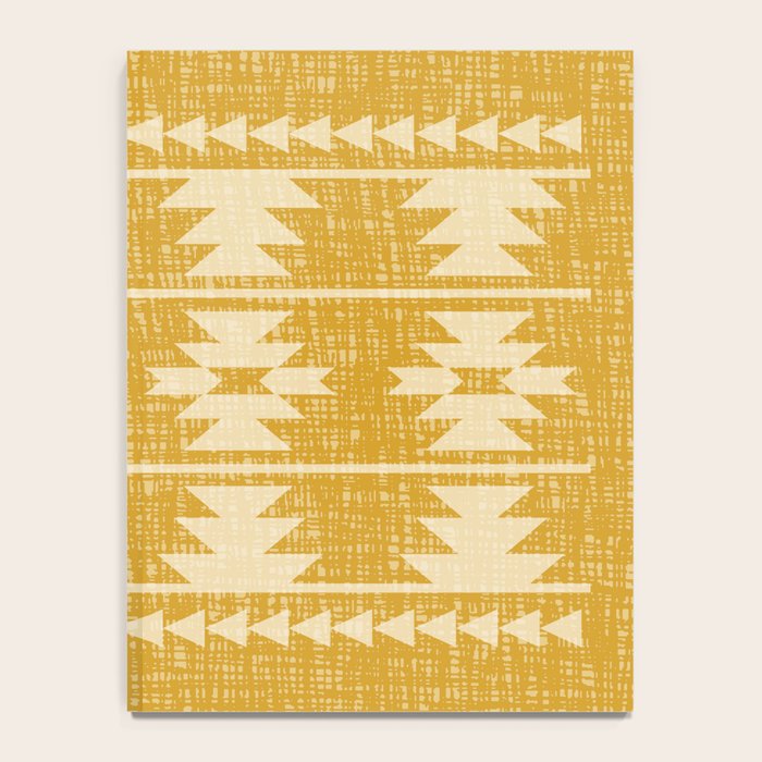 Southwestern Pattern 136 Yellow Notebook Gallery Image 4