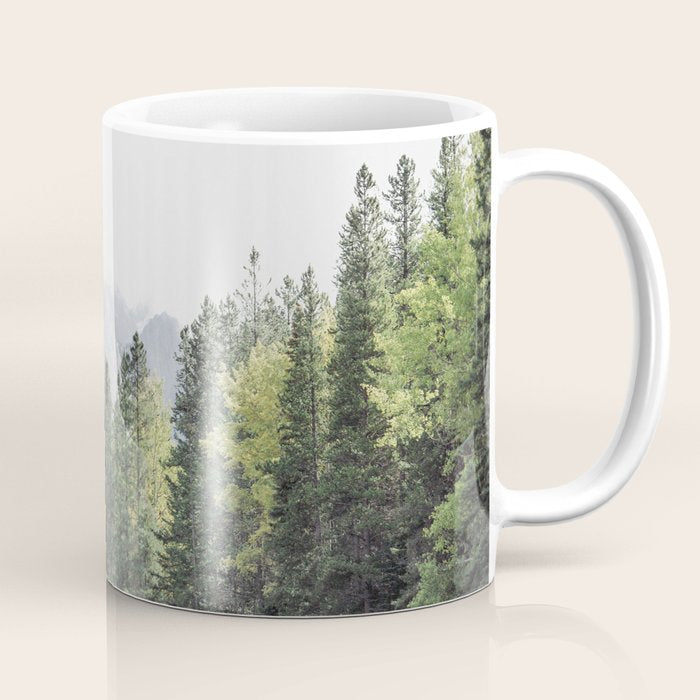 Treeline - Nature and Landscape Photography Coffee Mug Gallery Image 1