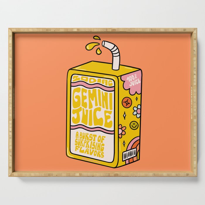 Gemini Juice Box Serving Tray Gallery Image 1