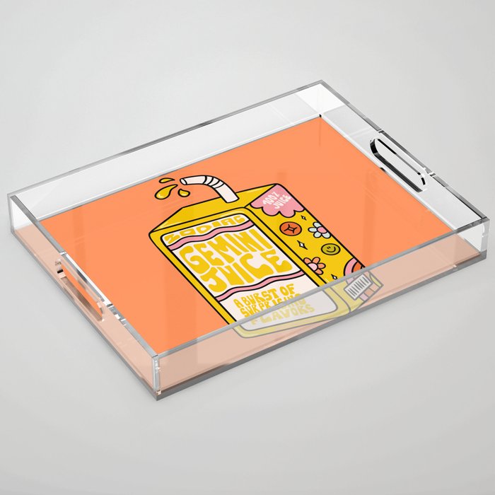 Gemini Juice Box Acrylic Tray Gallery Image 1