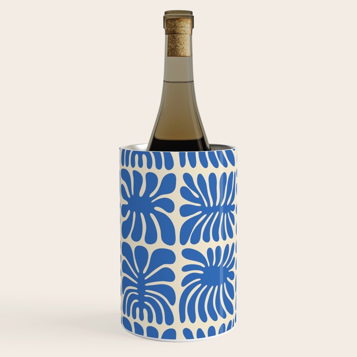 Abstract organic nature plant leaf pattern Wine Chiller Gallery Image 1