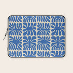 Abstract organic nature plant leaf pattern Laptop Sleeve Gallery Image 1