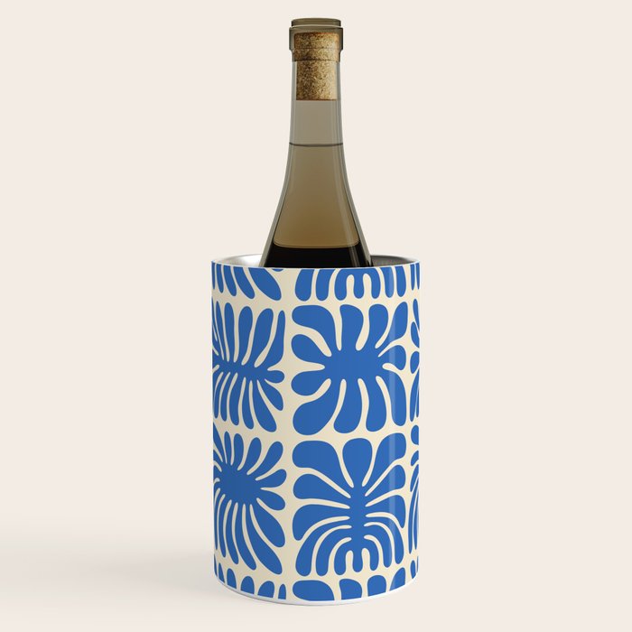 Abstract organic nature plant leaf pattern Wine Chiller Gallery Image 3