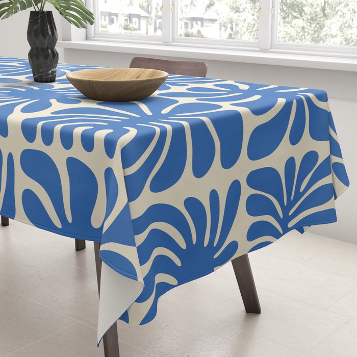 Abstract organic nature plant leaf pattern Tablecloth Gallery Image 3