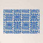 Abstract organic nature plant leaf pattern Welcome Mat Gallery Image 1