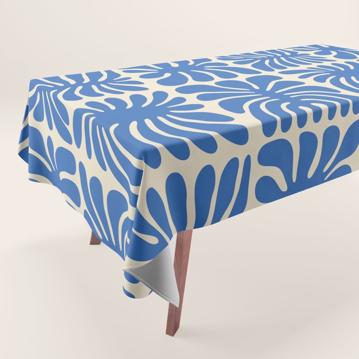 Abstract organic nature plant leaf pattern Tablecloth Gallery Image 1