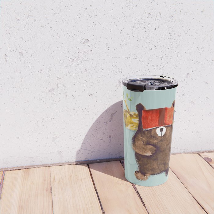 No Care Bear - My Sleepy Pet Travel Mug Gallery Image 4