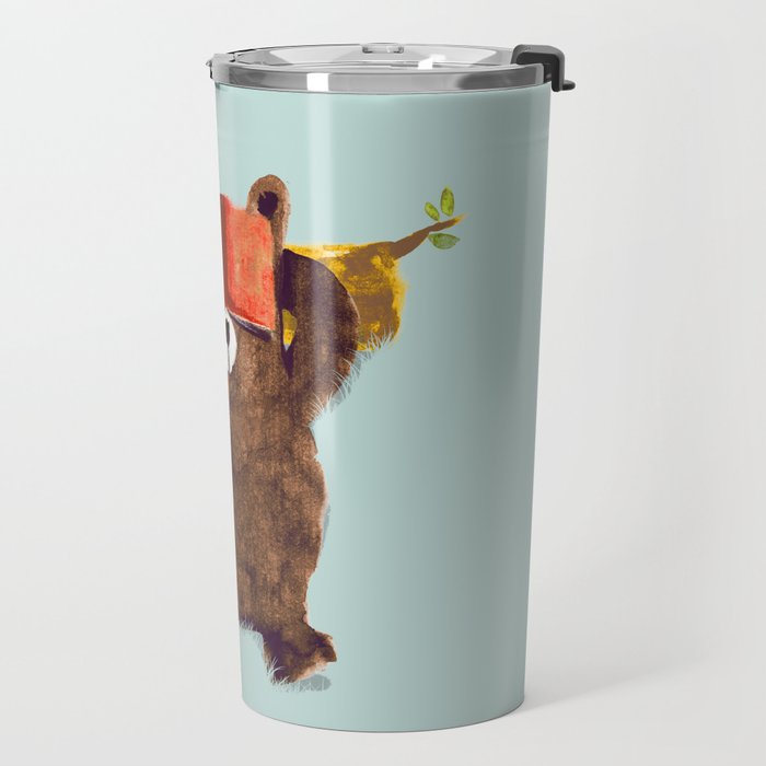 No Care Bear - My Sleepy Pet Travel Mug Gallery Image 2