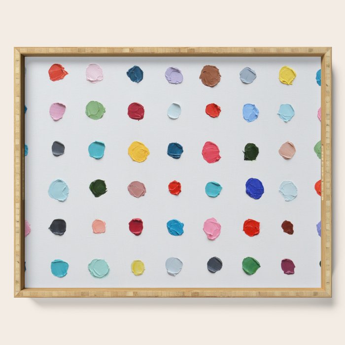 Infinite Polka Daubs Serving Tray Gallery Image 1