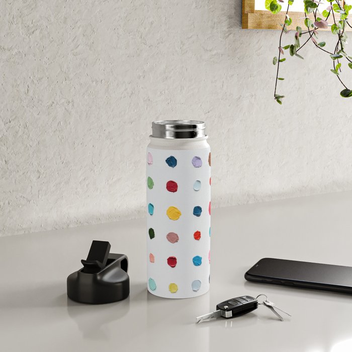 Infinite Polka Daubs Water Bottle Gallery Image 4