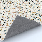 Festive Speckled Dot Pattern - Natural Neutral Boho Rug Gallery Image 4