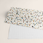 Festive Speckled Dot Pattern - Natural Neutral Boho Wrapping Paper Gallery Image 2