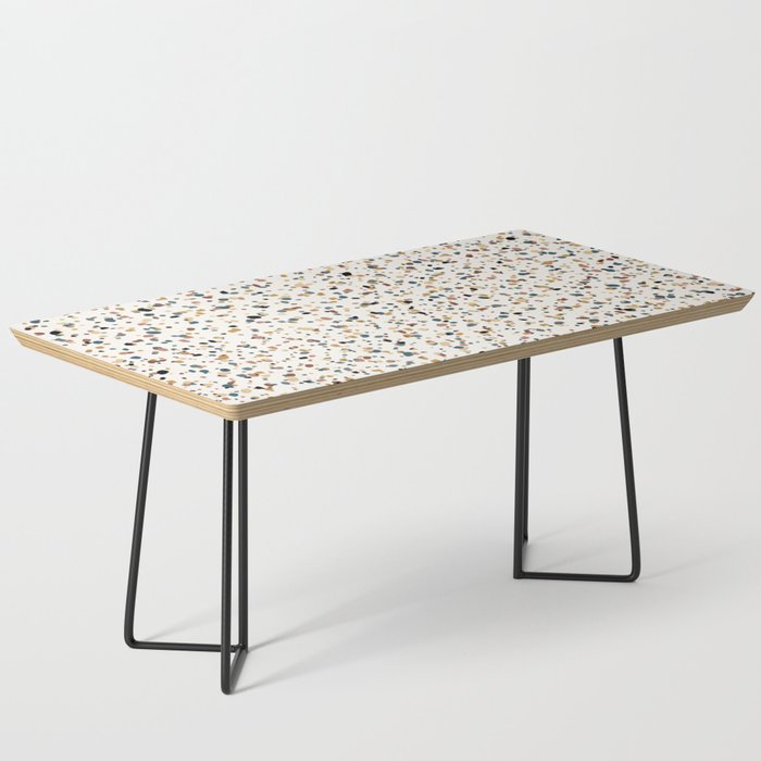 Festive Speckled Dot Pattern - Natural Neutral Boho Coffee Table Gallery Image 1