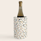 Festive Speckled Dot Pattern - Natural Neutral Boho Wine Chiller Gallery Image 2