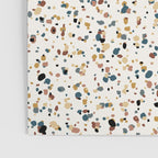 Festive Speckled Dot Pattern - Natural Neutral Boho Poster Gallery Image 3