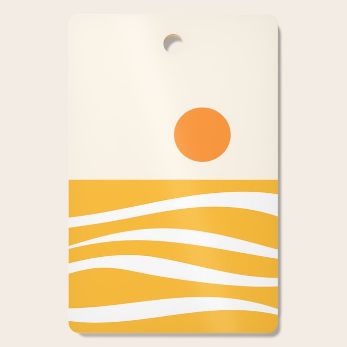 Abstract Landscape 25B Cutting Board Gallery Image 1