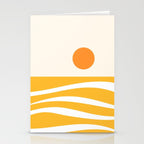 Abstract Landscape 25B Stationery Card Gallery Image 2