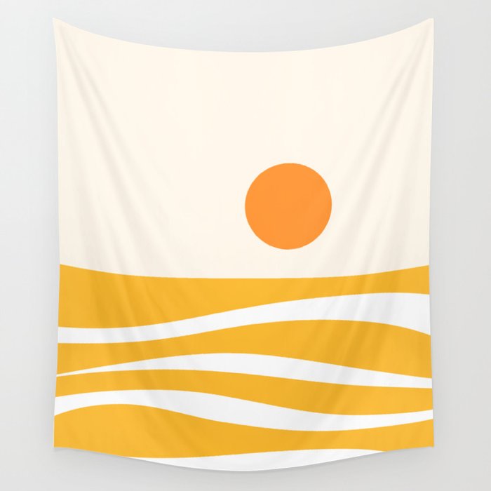 Abstract Landscape 25B Wall Tapestry Gallery Image 4