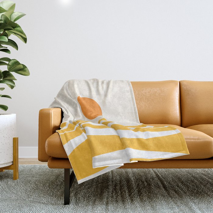 Abstract Landscape 25B Throw Blanket Gallery Image 1