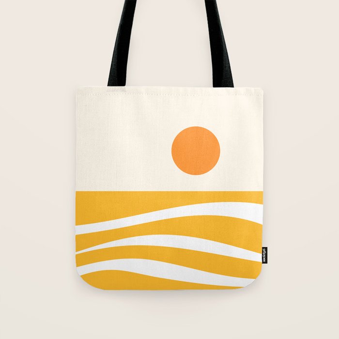 Abstract Landscape 25B Tote Bag Gallery Image 1
