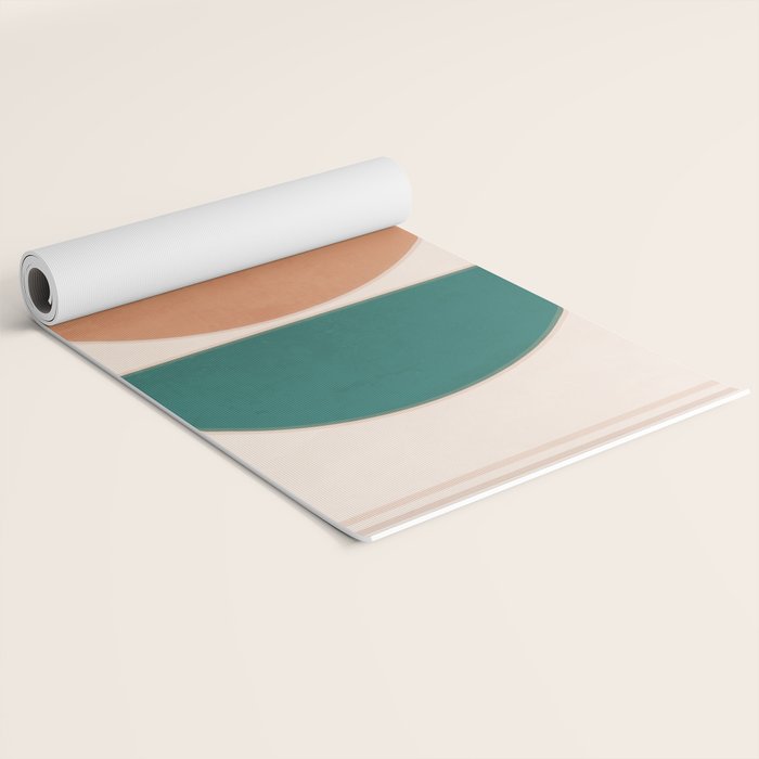 Minimal Geometric Shapes 105 Yoga Mat Gallery Image 2