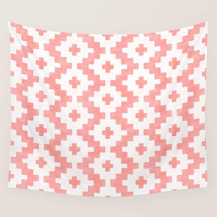 Taos - Blush Wall Tapestry Gallery Image 1