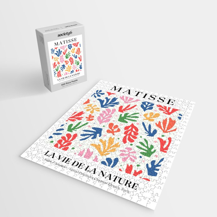 Nature Leaf Cut Outs | Henri Matisse Series Jigsaw Puzzle Gallery Image 2