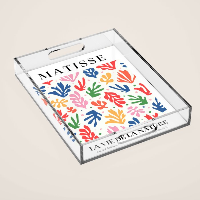 Nature Leaf Cut Outs | Henri Matisse Series Acrylic Tray Gallery Image 1