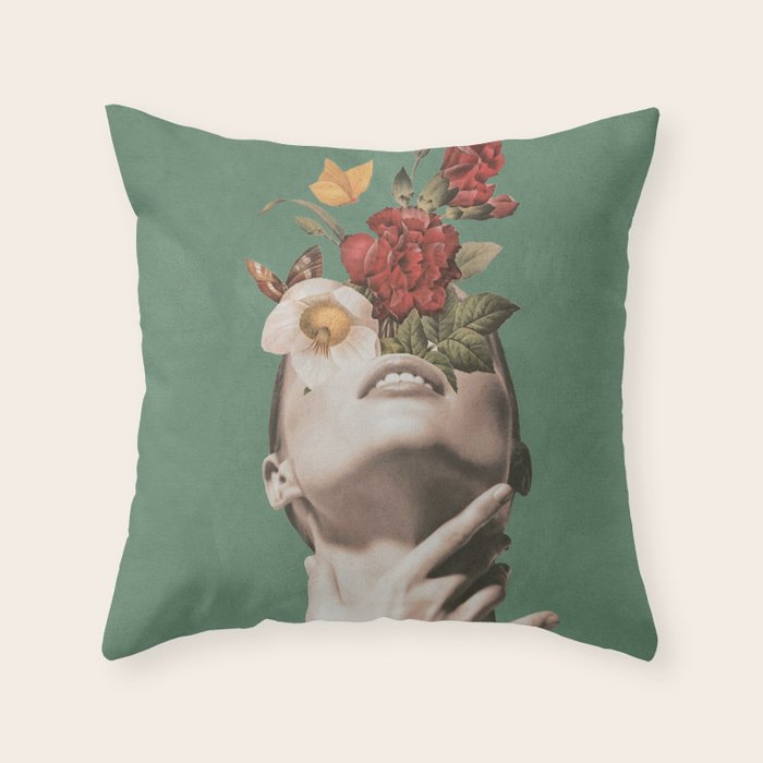 Inner beauty 7 Throw Pillow Gallery Image 1