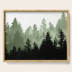 Green Forest Dream #1 #decor #art #society6 Serving Tray Gallery Image 1