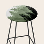 Green Forest Dream #1 #decor #art #society6 Stool Gallery Image 2