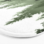 Green Forest Dream #1 #decor #art #society6 Bath Mat Gallery Image 3