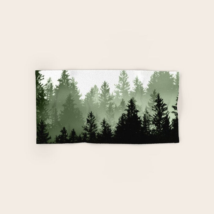 Green Forest Dream #1 #decor #art #society6 Bath Towel Gallery Image 1