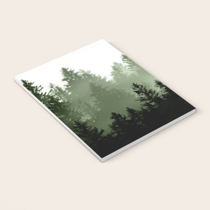 Green Forest Dream #1 #decor #art #society6 Notebook Gallery Image 3