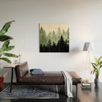 Green Forest Dream #1 #decor #art #society6 Wood Wall Art Gallery Image 2