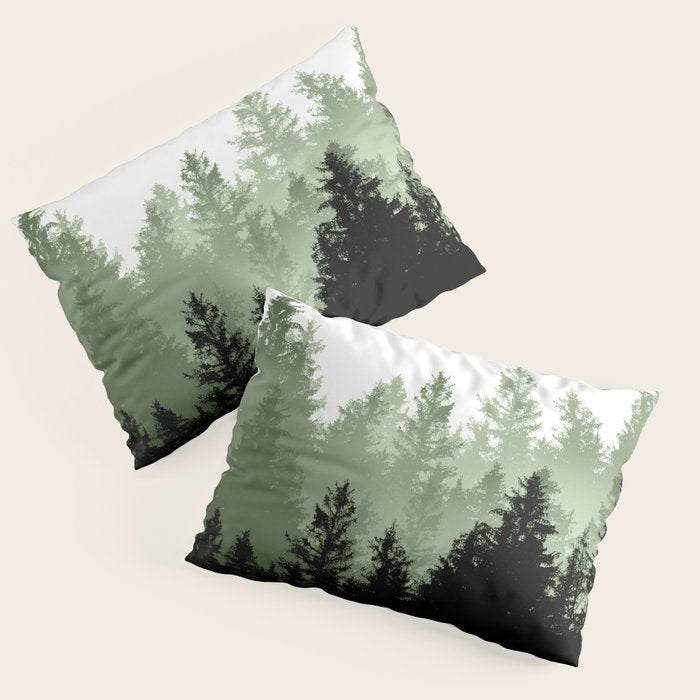Green Forest Dream #1 #decor #art #society6 Pillow Sham Gallery Image 1