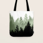Green Forest Dream #1 #decor #art #society6 Tote Bag Gallery Image 1
