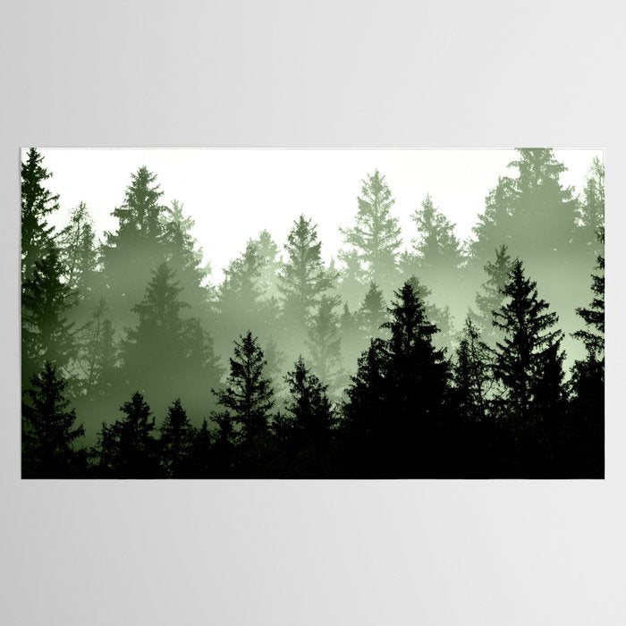 Green Forest Dream #1 #decor #art #society6 Tablecloth Gallery Image 2