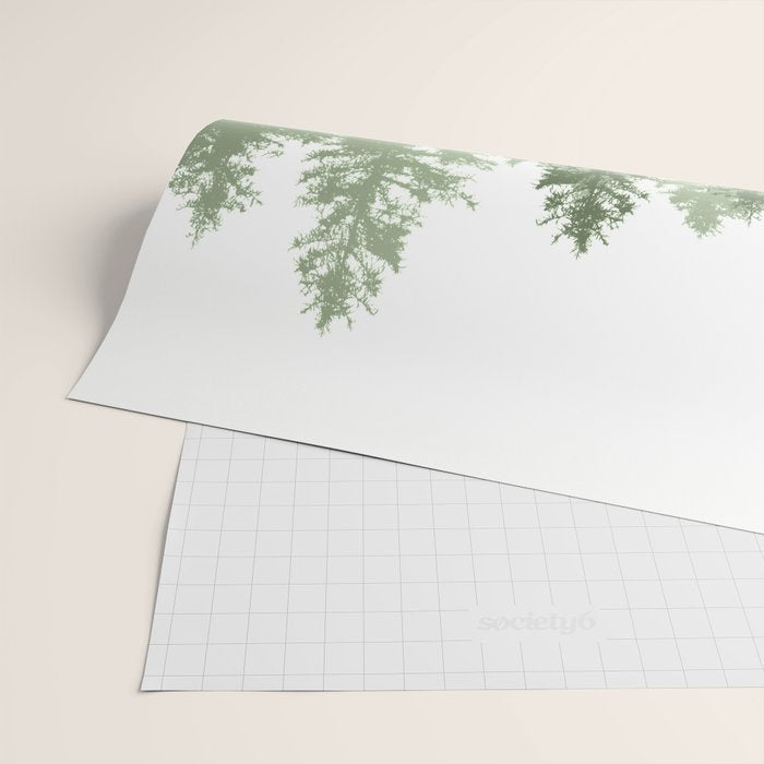 Green Forest Dream #1 #decor #art #society6 Wrapping Paper Gallery Image 2