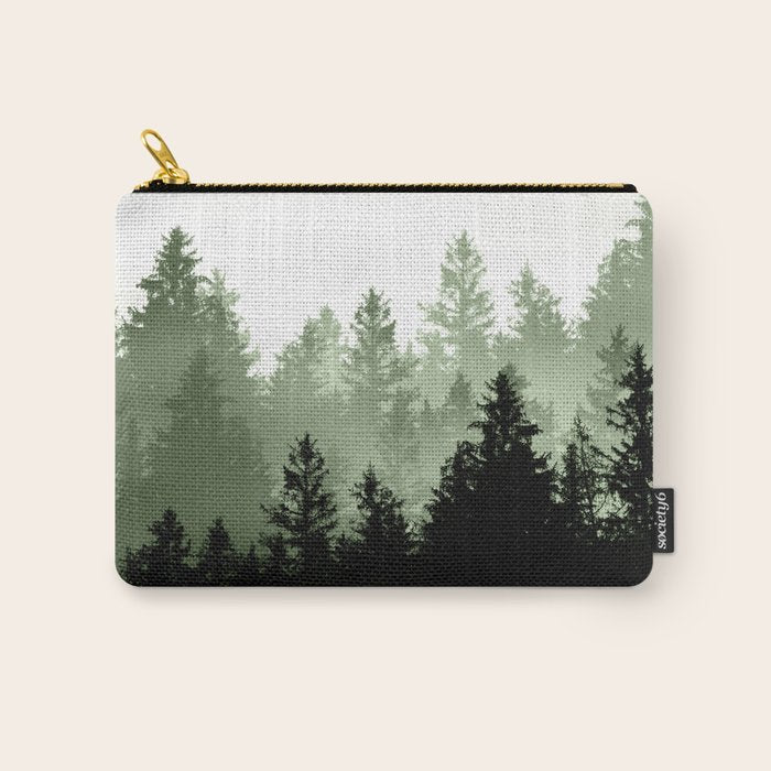 Green Forest Dream #1 #decor #art #society6 Carry All Pouch Gallery Image 1