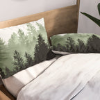 Green Forest Dream #1 #decor #art #society6 Pillow Sham Gallery Image 2
