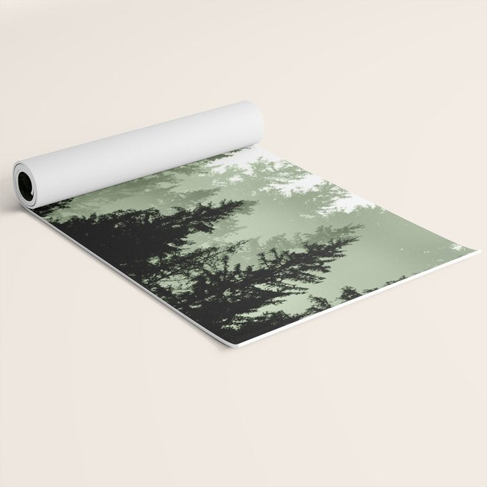 Green Forest Dream #1 #decor #art #society6 Yoga Mat Gallery Image 2